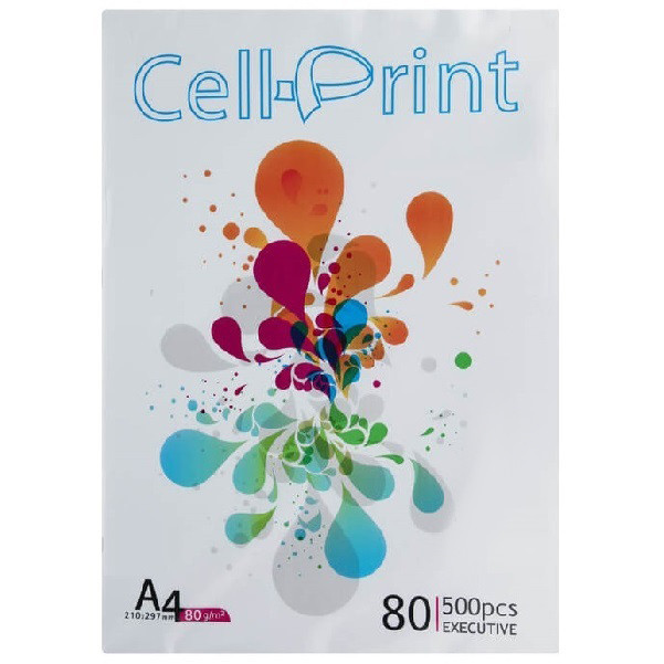 کاغذ چاپی A4 سل پرینت مدل cell5 بسته 5 عددی