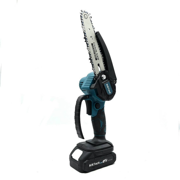 اره زنجیری سرشاخه زن شارژی نایک تک مدل 6INCH-21V