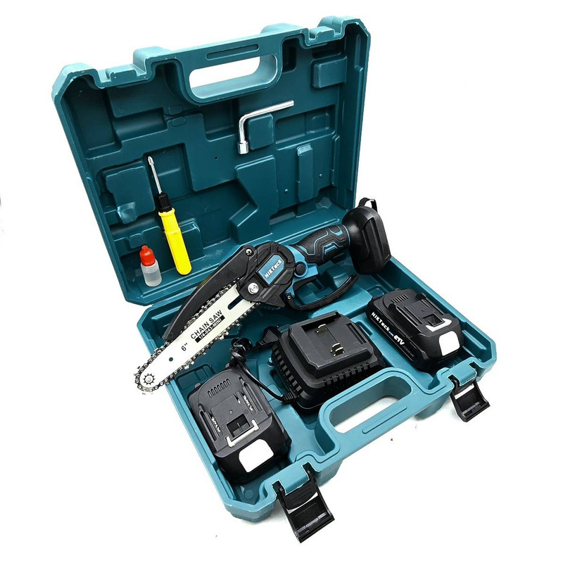 اره زنجیری سرشاخه زن شارژی نایک تک مدل 6INCH-21V