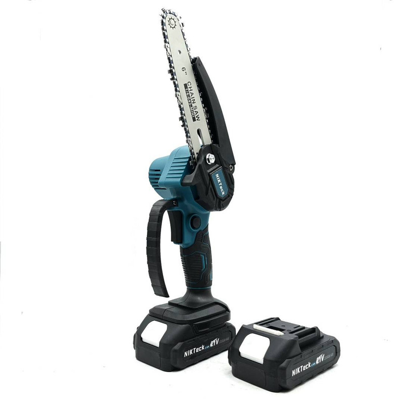اره زنجیری سرشاخه زن شارژی نایک تک مدل 6INCH-21V