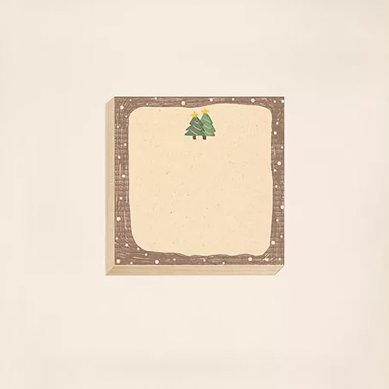 کاغذ یادداشت مریخ مدل Christmas 1054 سایز ۹×۹ سانتیمتر