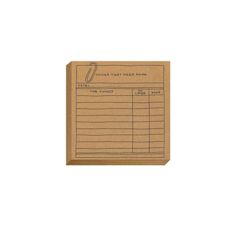 کاغذ یادداشت مریخ مدل things 1051 سایز 9×9 سانتیمتر بسته ۱۰۰ عددی