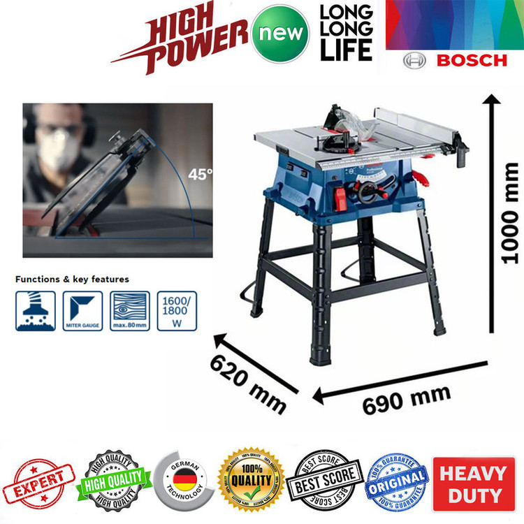 اره میزی بوش مدل فوق حرفه ای GTS 254 Professional