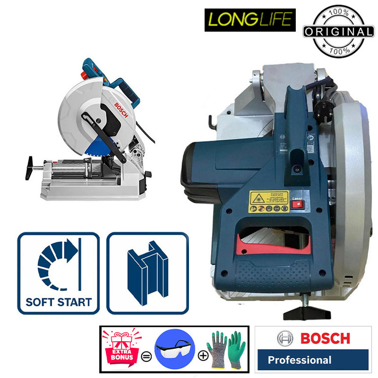 اره پروفیل بر بوش مدل الماسه فلز بر هوشمند کد GCD 12 Jl professional
