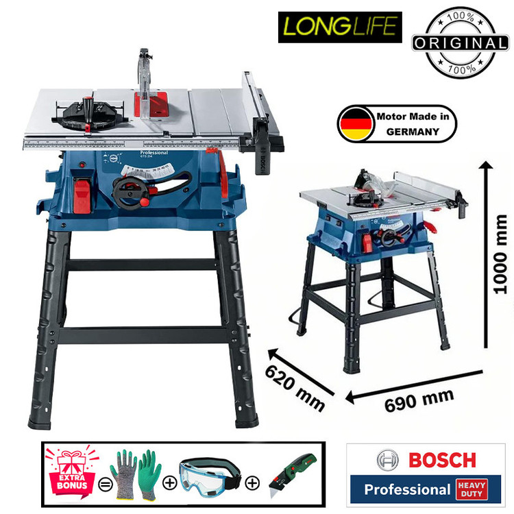 اره میزی 1800 وات بوش مدل حرفه ای مدل Table Saw 254 New Motor Extra