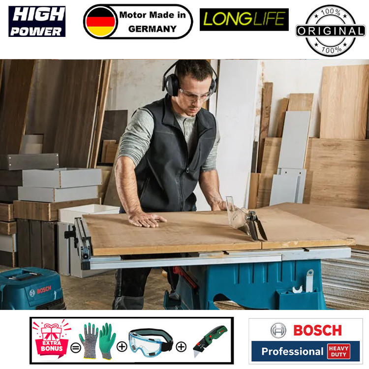 اره میزی 1800 وات بوش مدل حرفه ای مدل Table Saw 254 New Motor Extra