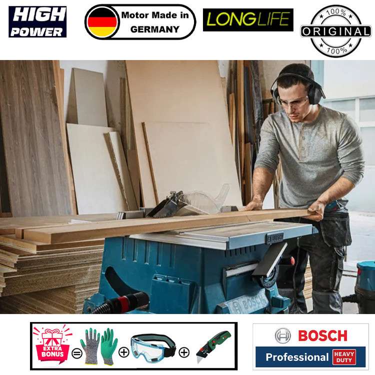 اره میزی 1800 وات بوش مدل حرفه ای مدل Table Saw 254 New Motor Extra