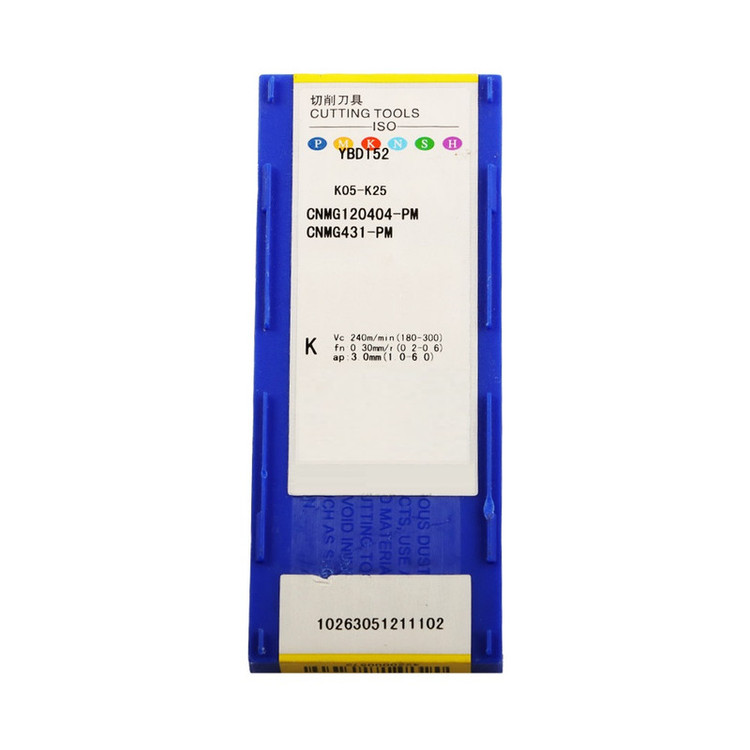 اینسرت زد سی سی مدل CNMG120404-PMکد YBD152بسته 10عددی