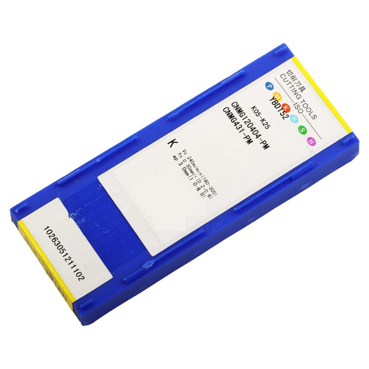 اینسرت زد سی سی مدل CNMG120404-PMکد YBD152بسته 10عددی