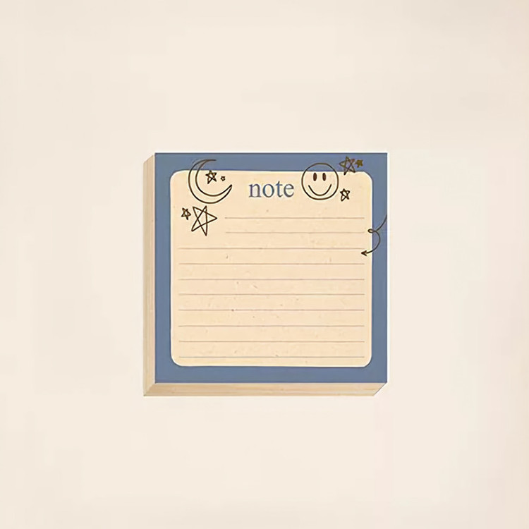 کاغذ یادداشت مریخ مدل Doodle 1056 سایز ۹×۹ سانتیمتر