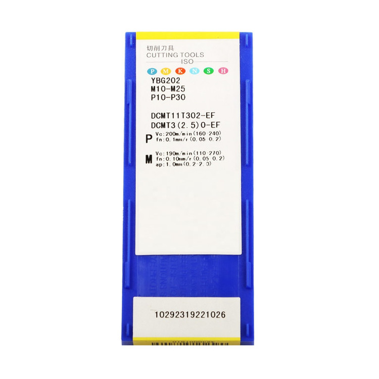 اینسرت زد سی سی مدل DCMT11T302-EF کد YBG202بسته 10 عددی