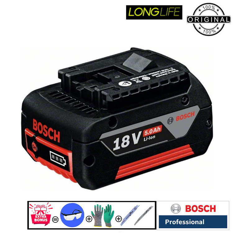 اره افقی بر شارژی 18 ولت 5 آمپر ساعت بوش مدل فوق حرفه ای GSA 185 li - 5AH