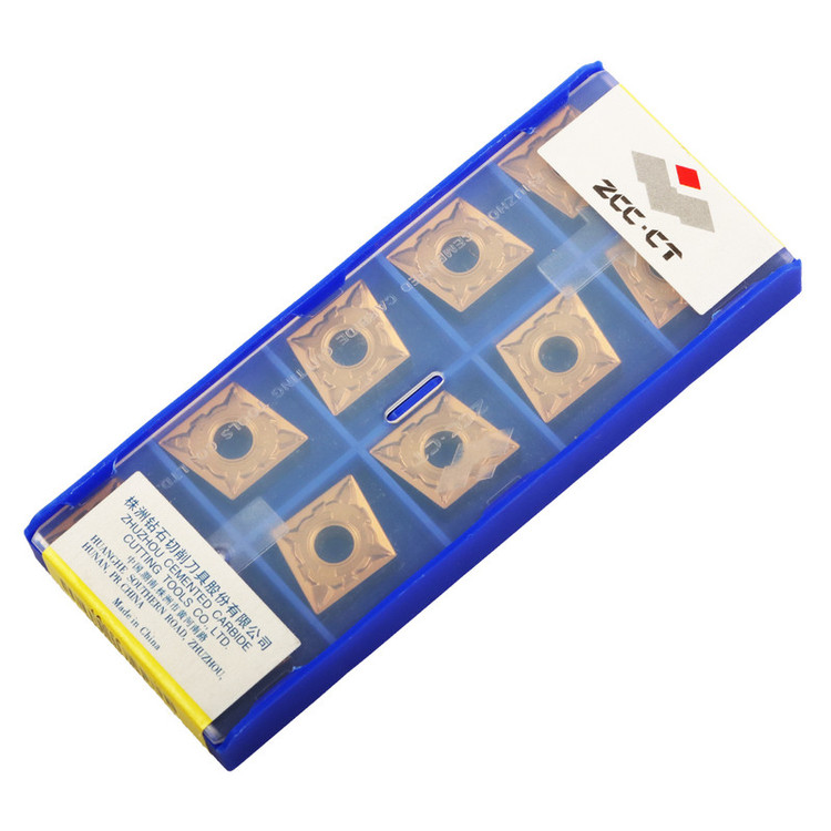 اینسرت زد سی سی مدل CNMG120404-ADF کد YB6315 بسته 10 عددی
