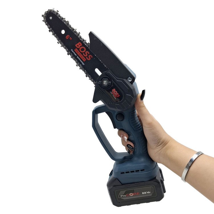 اره زنجیری شارژی و قیچی شارژی باس مدل LIFE_STYLE کد 18