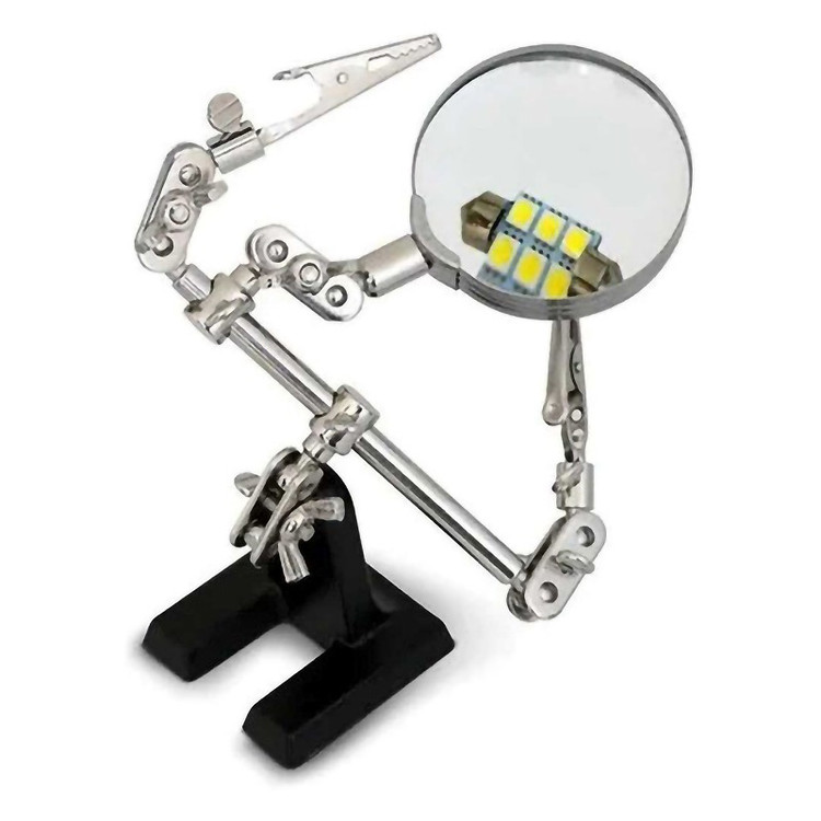 گیره مونتاژ مدل TE-805 به همراه ذره بین