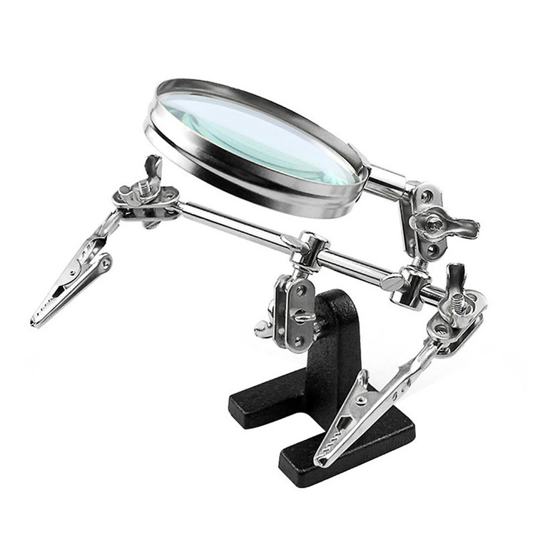 گیره مونتاژ مدل TE-805 به همراه ذره بین