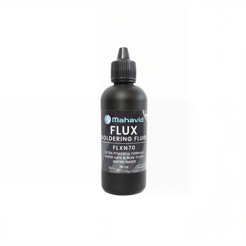 فلاکس لحیم کاری پایه آب مهاوید مدل FLXN70 حجم 70 میلی لیتر