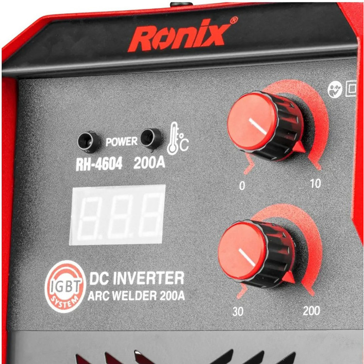 اینورتر جوشکاری 200 آمپر رونیکس مدل RH-4604