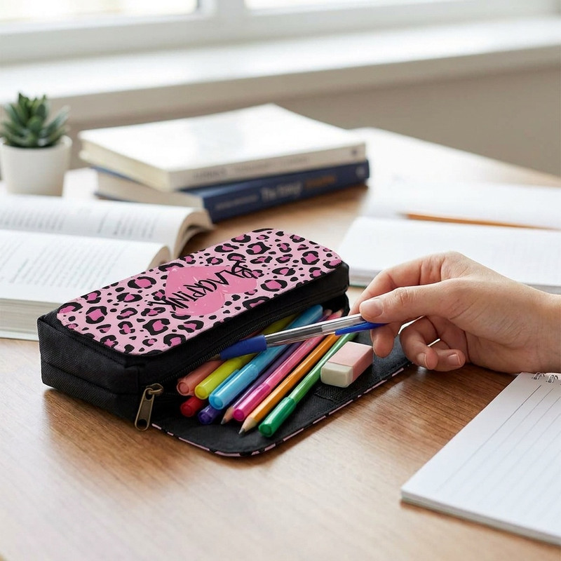 جامدادی طرح Back pink کد 6320