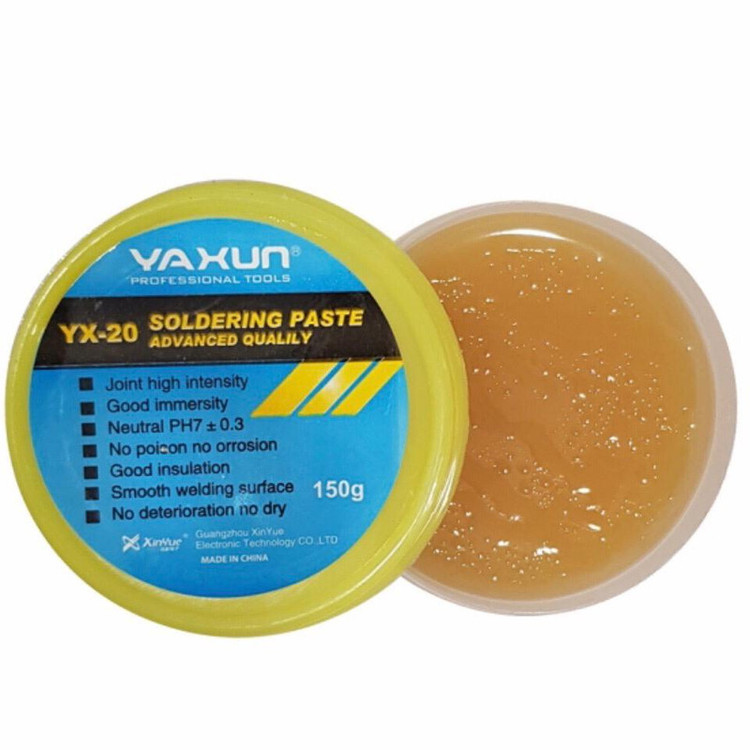 روغن لحیم یاکسون مدل yx-20 وزن 150 گرم