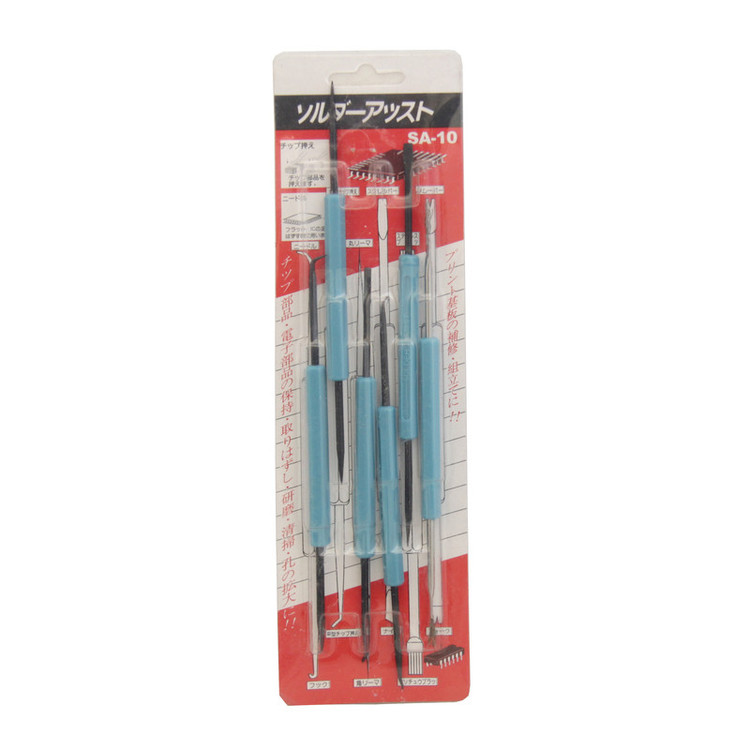 مجموعه 6 عددی ابزار لحیم کاری مدل SA-10 کد 2