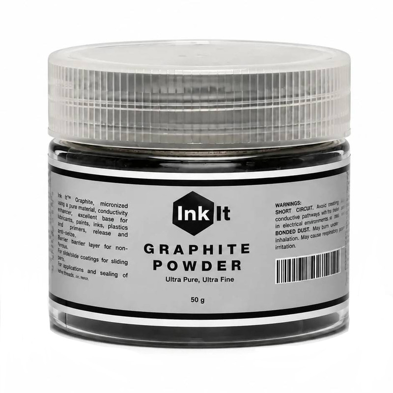 پودر گرافیت رسانا اینک‌ایت مدل InkIt-GP50g وزن 50 گرم