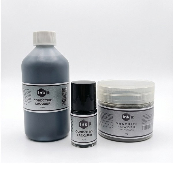 پودر گرافیت رسانا اینکایت مدل InkIt-GP50g وزن 50 گرم