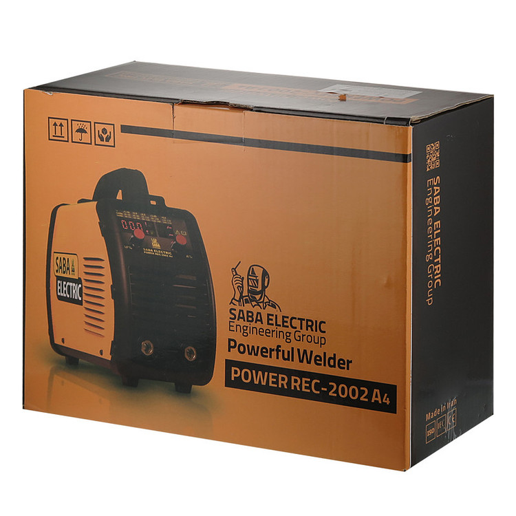 اینورتر جوشکاری 200 آمپر صبا مدل POWER-REC2002-A4