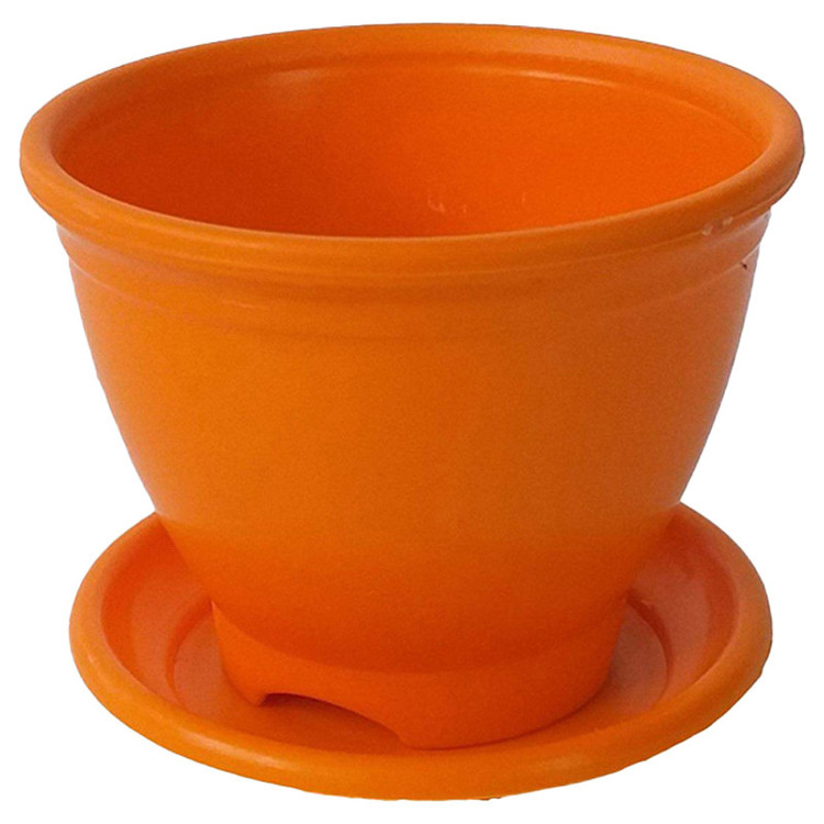گلدان پلاستیکی مدل دایره ای سایز 10