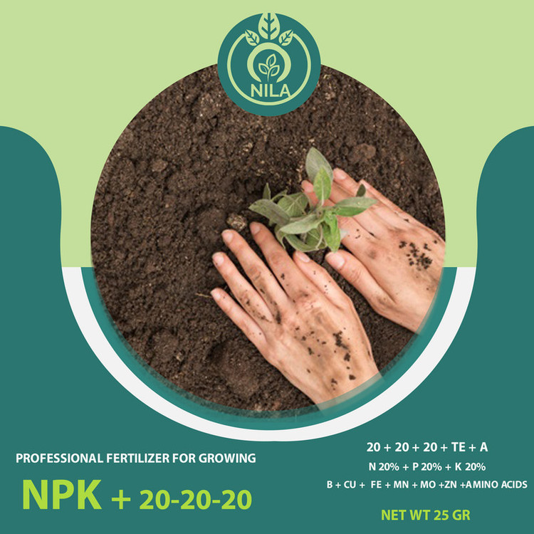 کود کامل NPK سه بیست کد 20-20-20
