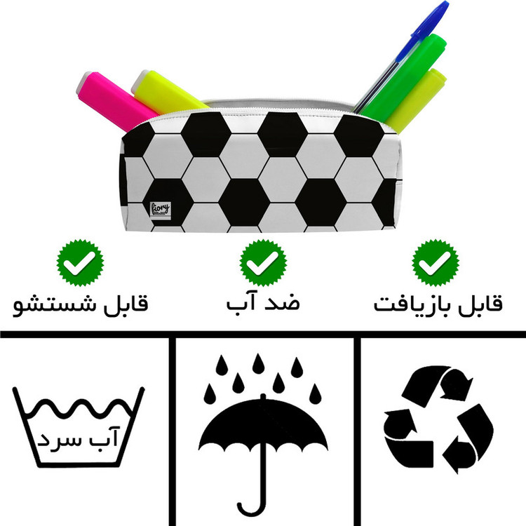 جامدادی مستر راد مدل توپ چرخشی کد 2735 fiory