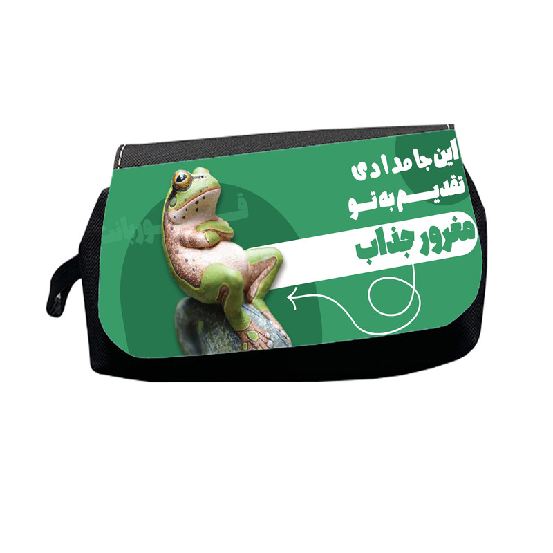 جامدادی طرح این جامدادی تقدیم به تو مغرور جذاب قورباغه مدل M2320