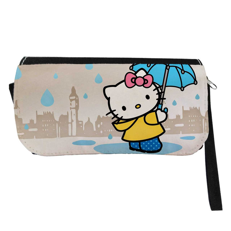 جامدادی مدل دوزیپ طرح Hello kitty کد NI801