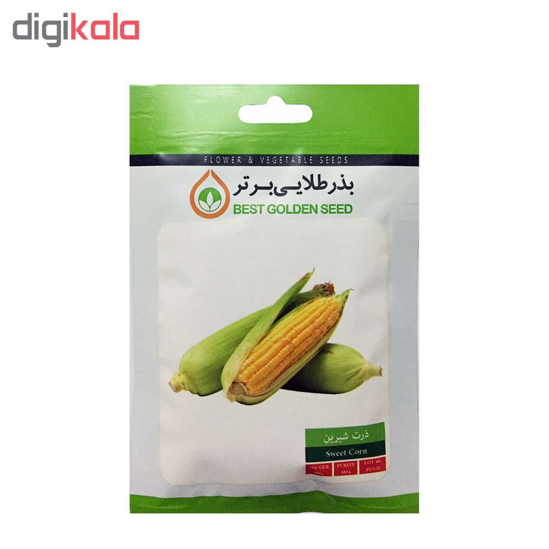 بذر ذرت شیرین بذر طلایی برتر کد BZT-57