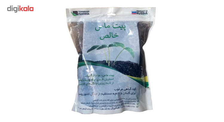 پیت ماس خالص اکوپروم مدل PeatRus حجم 2 لیتر