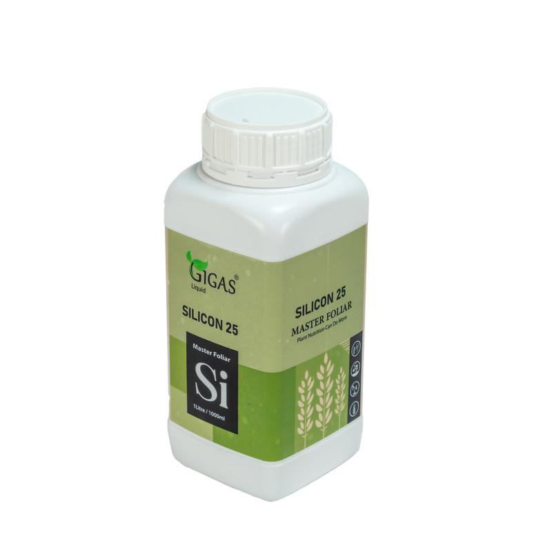 کود سیلیکات پتاسیم مایع ژیگاس مدل Silicon 25% حجم 1 لیتر