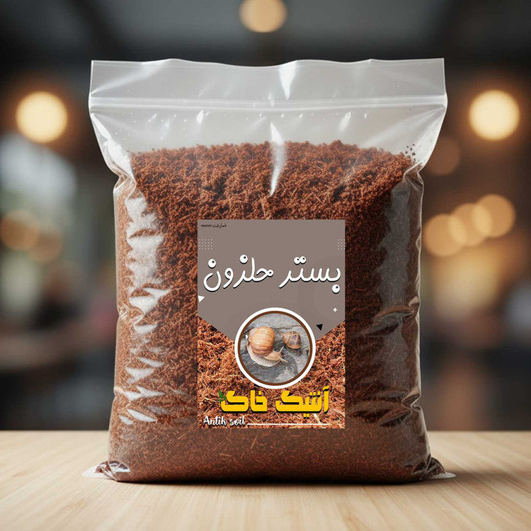 بستر حلزون آنتیک خاک مدل 4R وزن 1 کیلوگرم