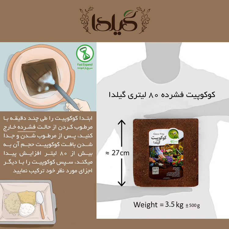 کوکوپیت فشرده گیلدا مدل Fast Expand حجم 80 لیتر