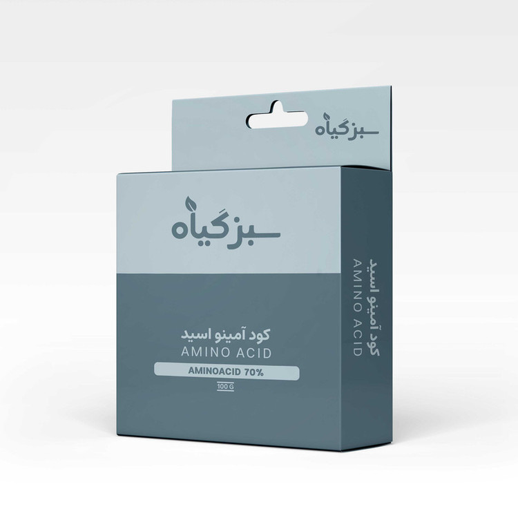 کود آمینو اسید سبز گیاه مدل ضد تنش و ضد استرس وزن 100 گرم