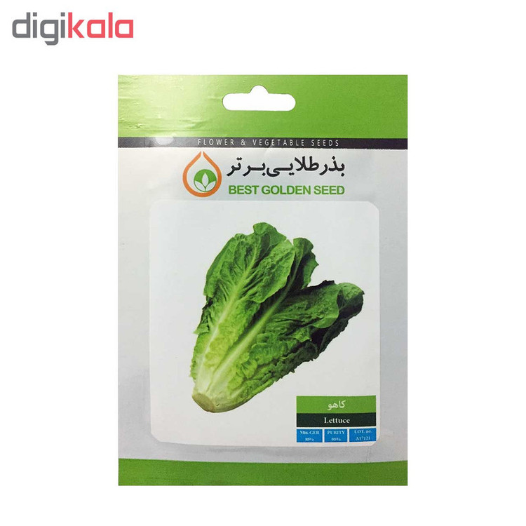 بذر کلم و کاهو بذر طلایی برتر کد P-KK-BZT-08 مجموعه 5 عددی