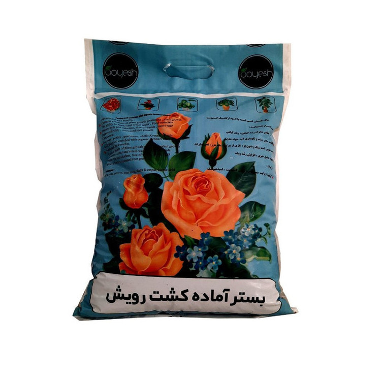 بستر آماده کشت رویش مدل BR حجم 10 لیتر مجموعه 3 عددی