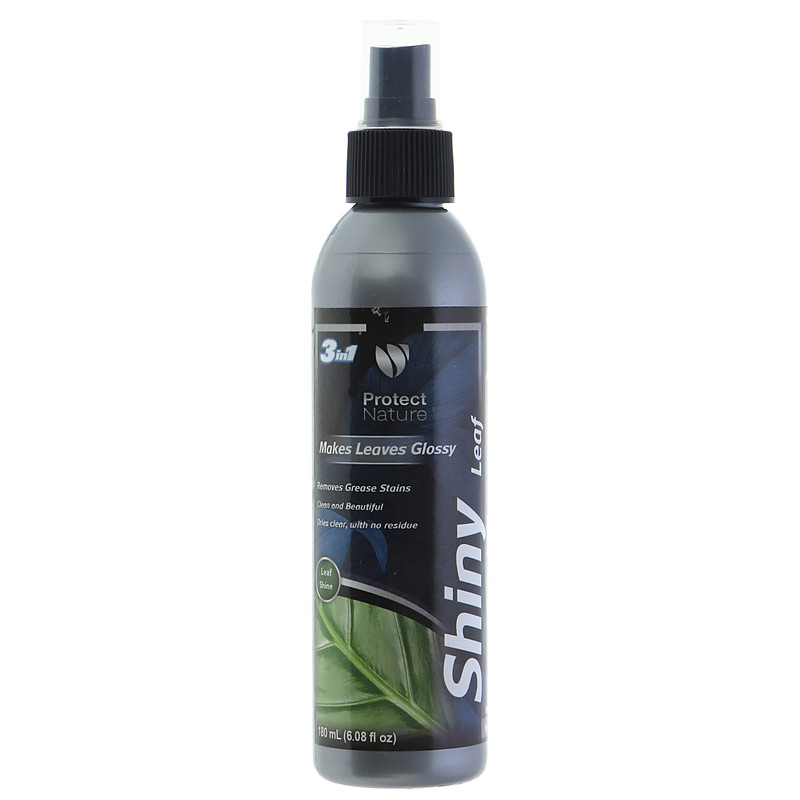 اسپری تمیز کننده و براق کننده گیاهان پروتکت نیچر مدل Shiny Leaf حجم 180 میلی لیتر