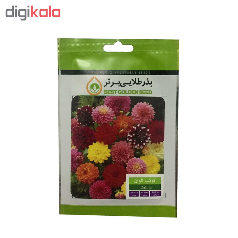 بذر گل کوکب الوان بذر طلایی برتر کد BZT-26