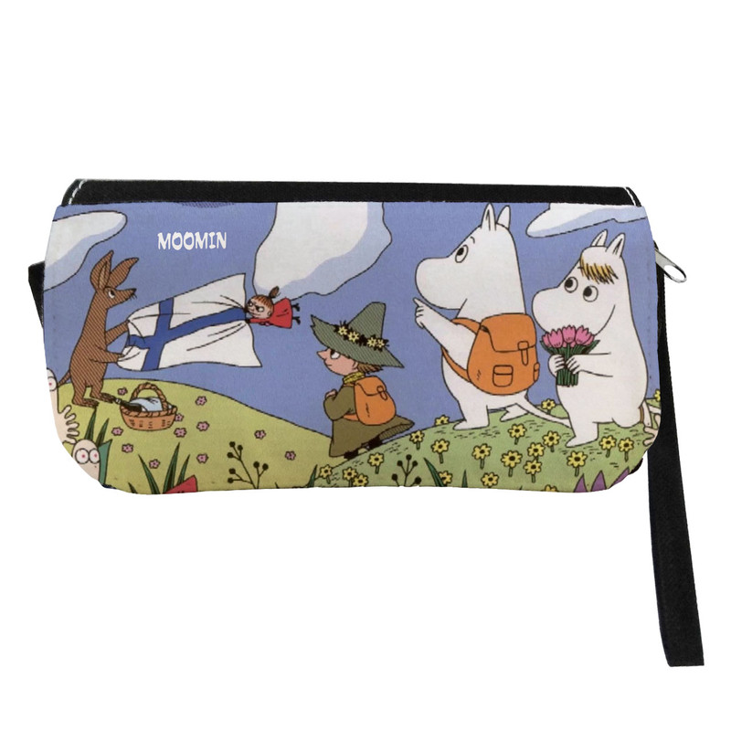 جامدادی مدل دوزیپ طرح انیمیشن مومین ها کد NI1337