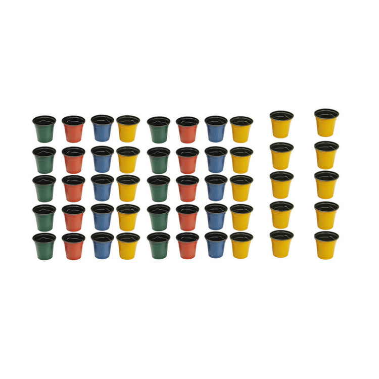گلدان مدل ژله ای کد a-06 بسته 50 عددی