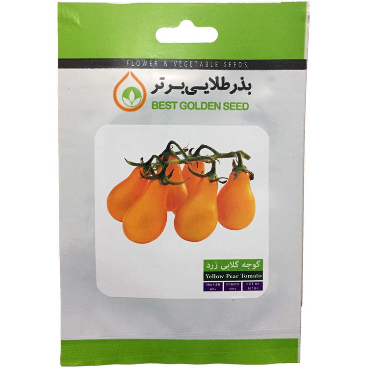 بذر گوجه گلابی زرد بذر طلایی برتر کد BZT-103