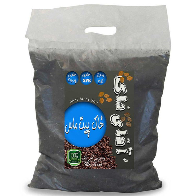 خاک پیت ماس آقای خاک مدل 10Litr وزن 5 کیلوگرم
