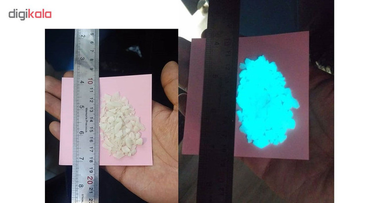سنگ ریزه تزیینی شب تاب مدل I-BLUE-120 (بیست گرمی)