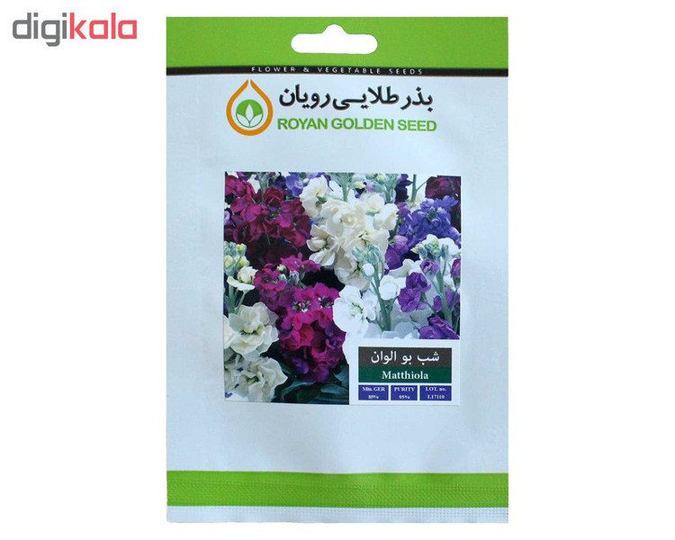 بذر گل شب بو الوان بذر طلایی رویان کد BZT-137
