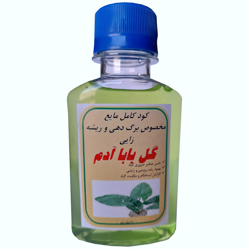 کود مایع تقویت کننده گل بابا آدم مدل BRG04 حجم 120 میلی لیتر
